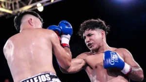 ¡Pura dinamita en la FAB! Alan Arias Acosta demolió a Vallejos en dos rounds