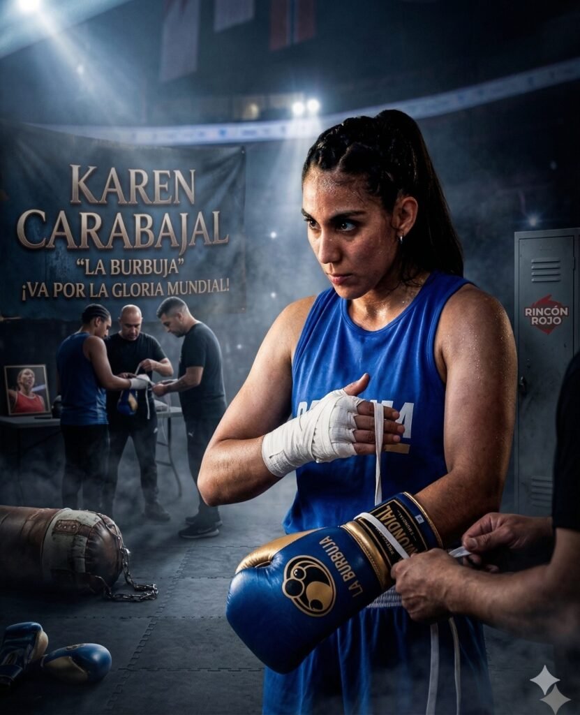 «La Burbuja» Carabajal por la gloria mundial en París «La Burbuja» Carabajal por la gloria mundial en París