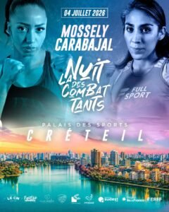 Karen “La Burbuja” Carabajal busca la gloria mundial frente a Mossely en Francia
