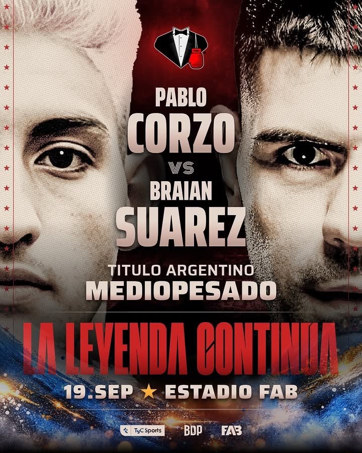 ¡El combate que querían los fanáticos! Corzo y Suárez prometen nocaut en la gran noche del Estadio FAB